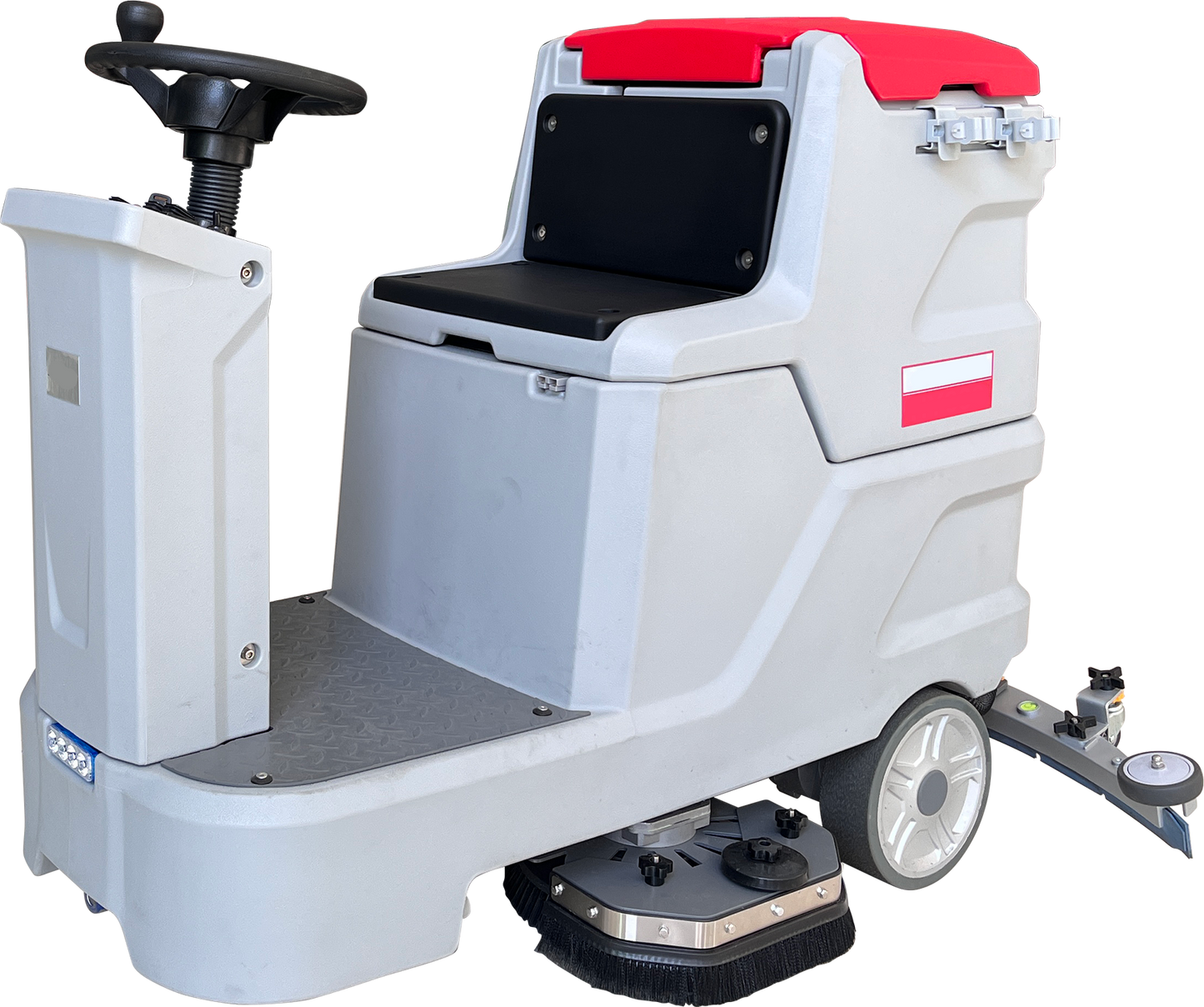 Automatic Dual Brush Ride-On Scrubber Dryer