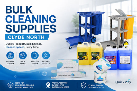 Bulk Cleaning Supplies Clyde North: Reliable Cleaning Solutions for Every Business