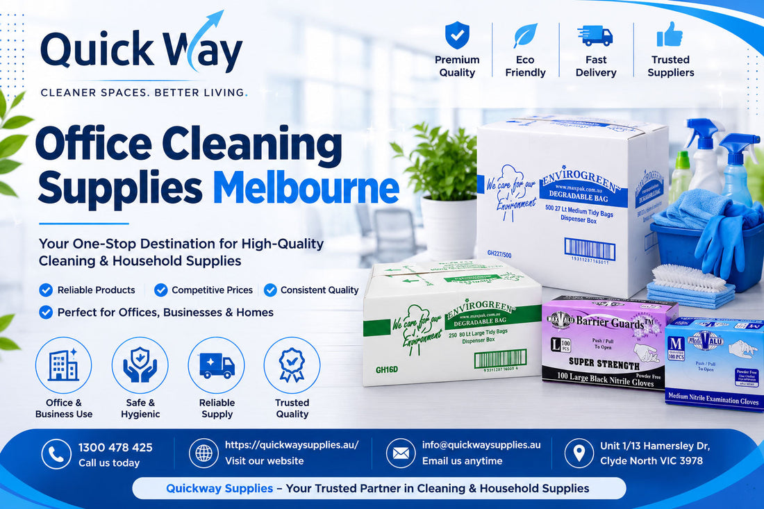 Office Cleaning Supplies Melbourne: The Complete Guide for Businesse