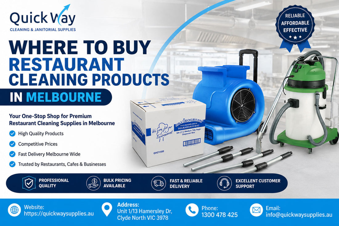 Where to Buy Restaurant Cleaning Products in Melbourne